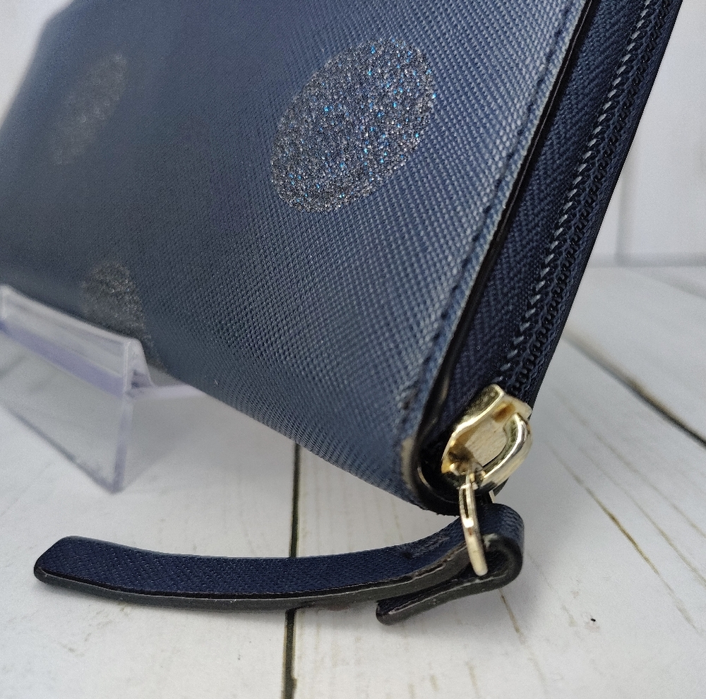 Kate Spade Haven Lane Neda Glitter Dot Zip Around Wallet - Picture 6 of 15
